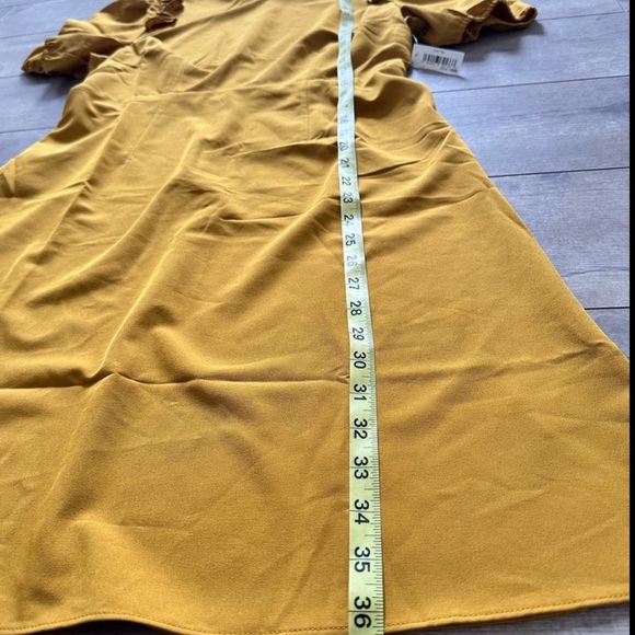 New Women's Florence Puff Half Sleeve Empire Waist Fit and Flare Dress women’s 8 - Picture 13 of 16